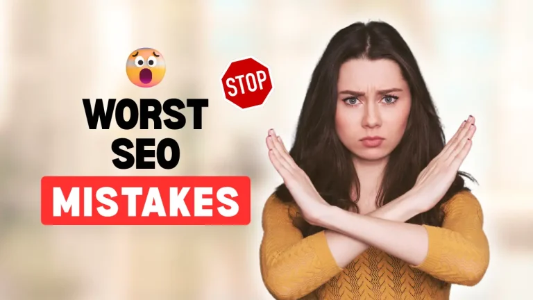 mMstakes in SEO